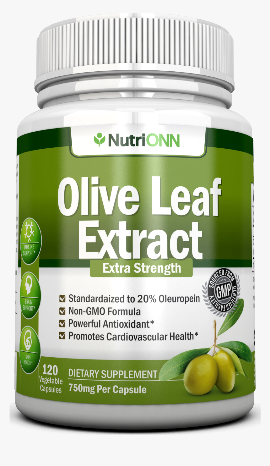 Olive Leaf Extract Supplement, HD Png Download, Free Download