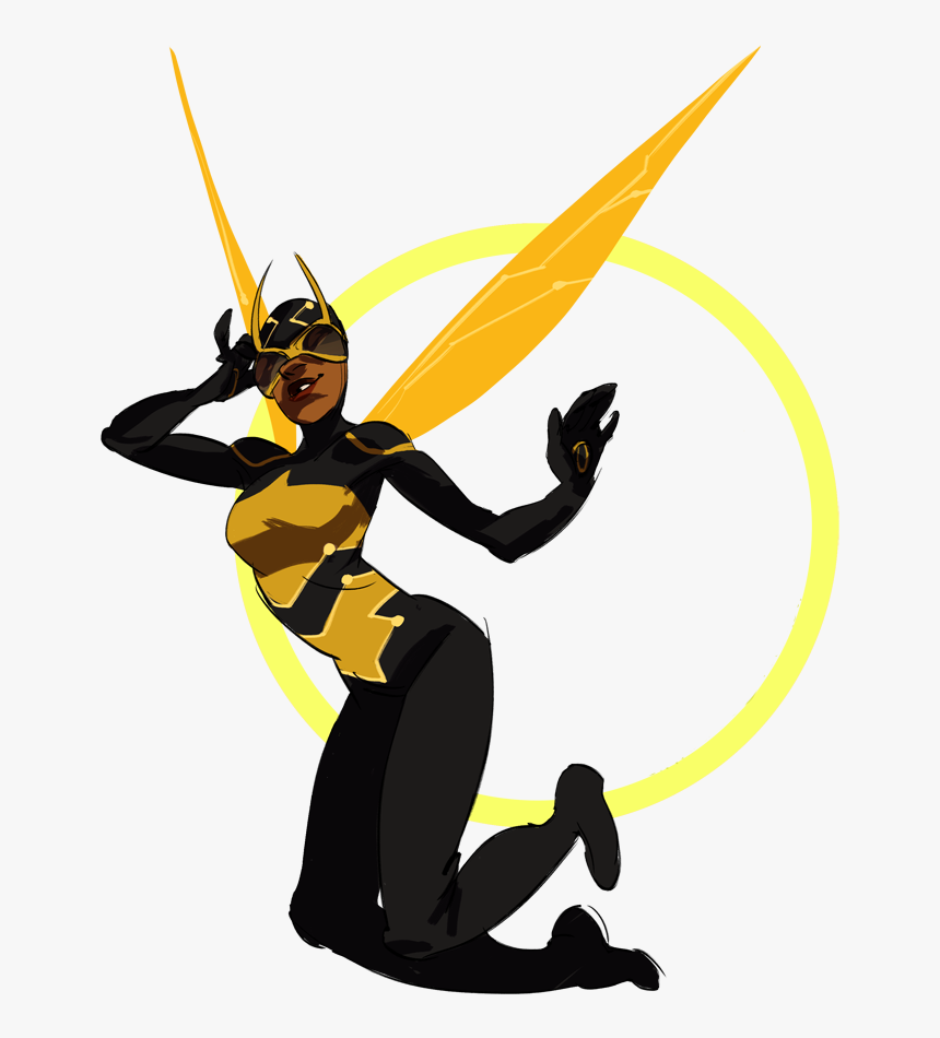 Bumblebee Starfire Teen Titans Dc Comics - Teen Titans Bumblebee, HD Png Download, Free Download