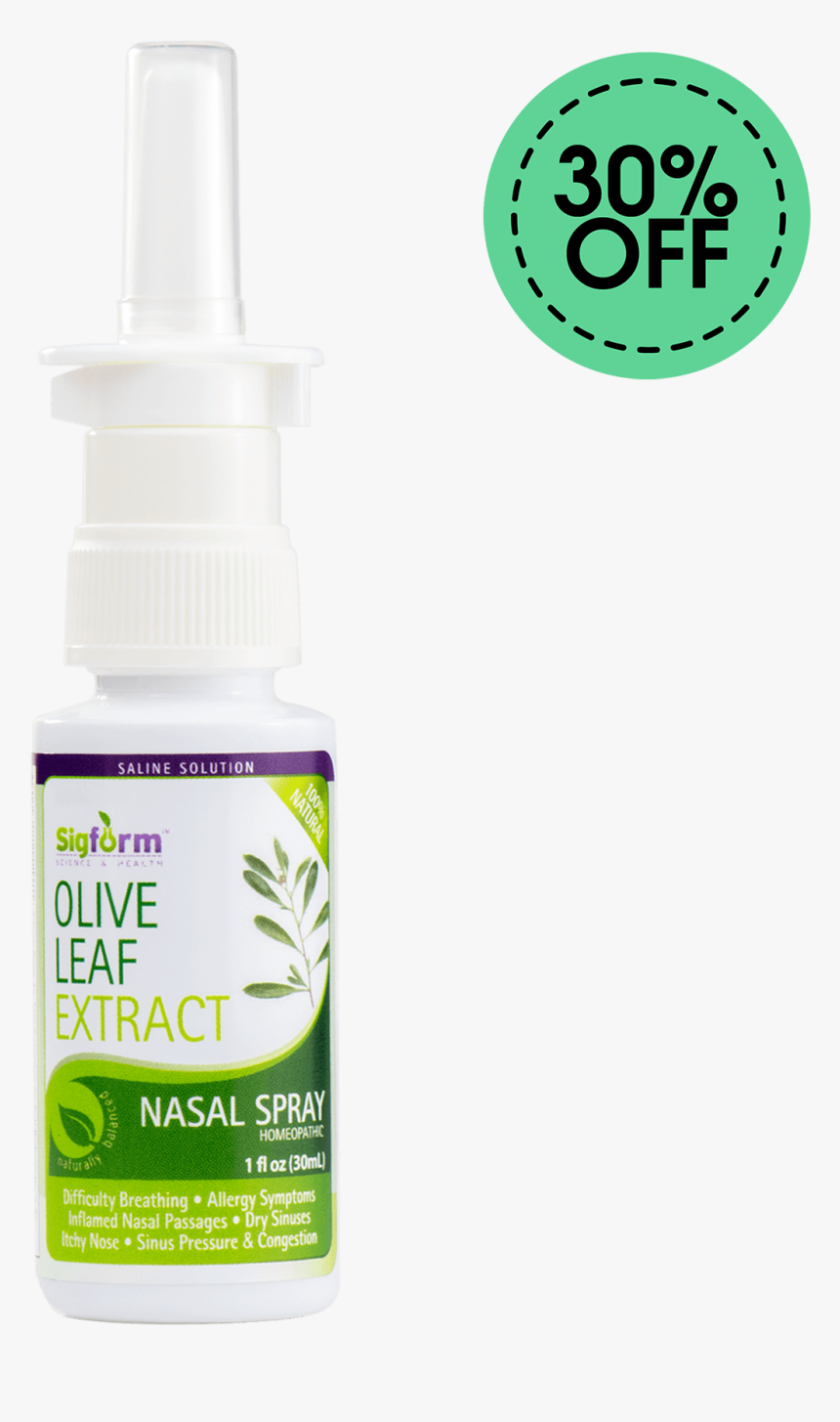 Olive Leaf Nasal Spray - Key Lime, HD Png Download, Free Download