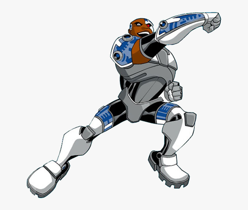 Original Teen Titans Cyborg, HD Png Download, Free Download