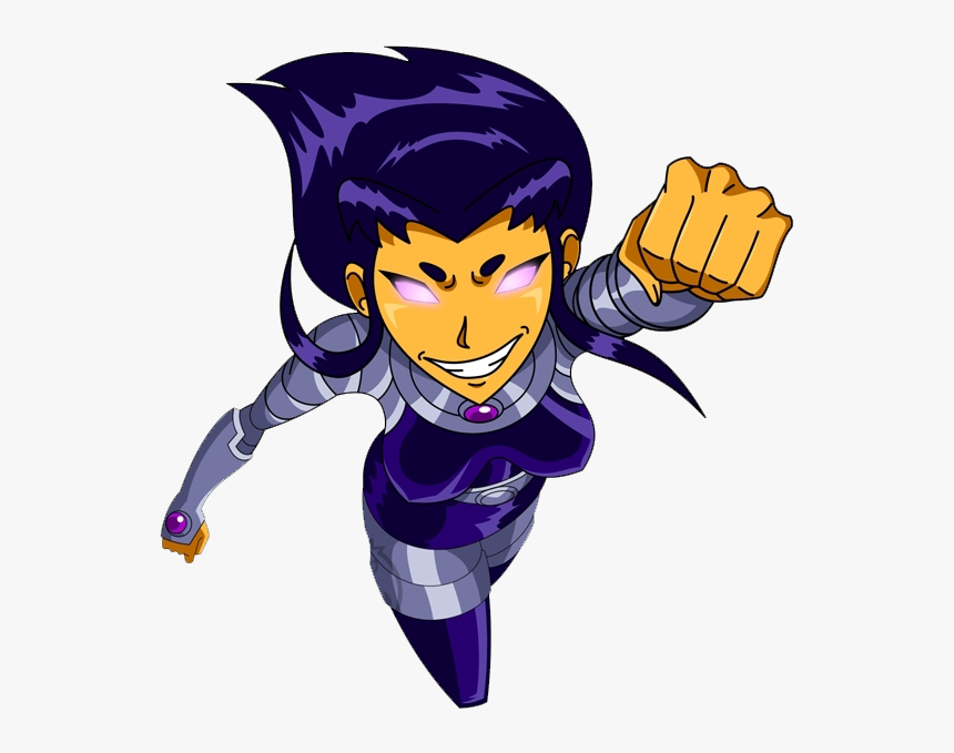 Starfire Teen Titan Black , Png Download - Teen Titans Blackfire, Transparent Png, Free Download