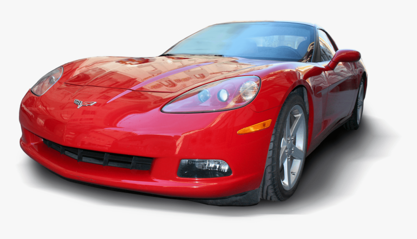 Red Chevrolet Corvette - Corvette Transparent, HD Png Download, Free Download