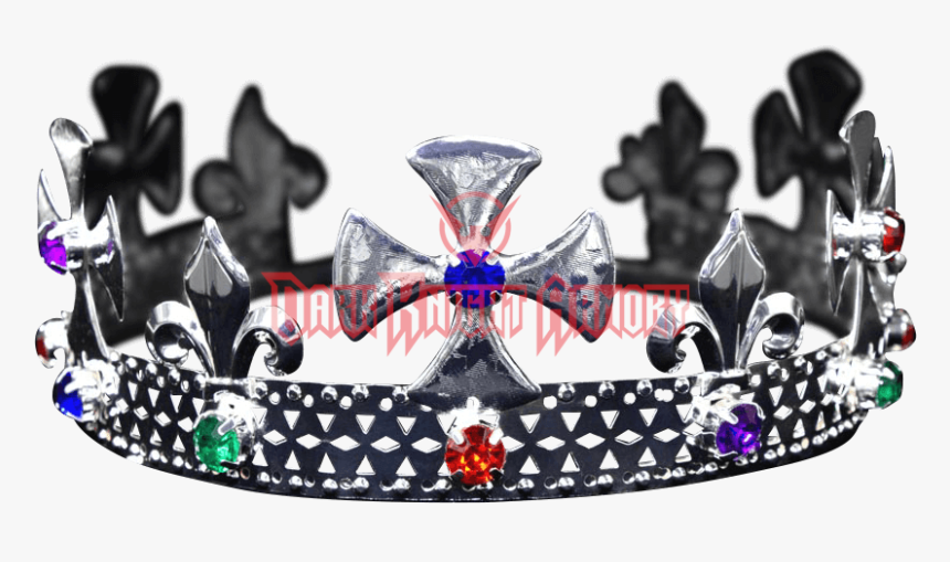 Multi-colored Silver Kings Crown , Png Download - Crown, Transparent Png, Free Download