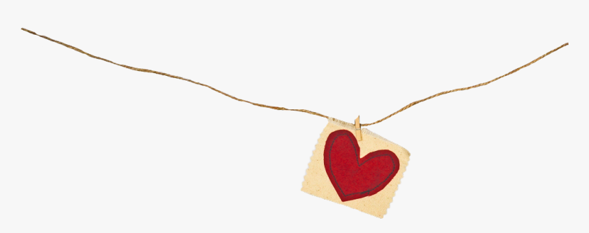 #heart #rope #string #heartstrings #sticker #stamp - Heart, HD Png Download, Free Download