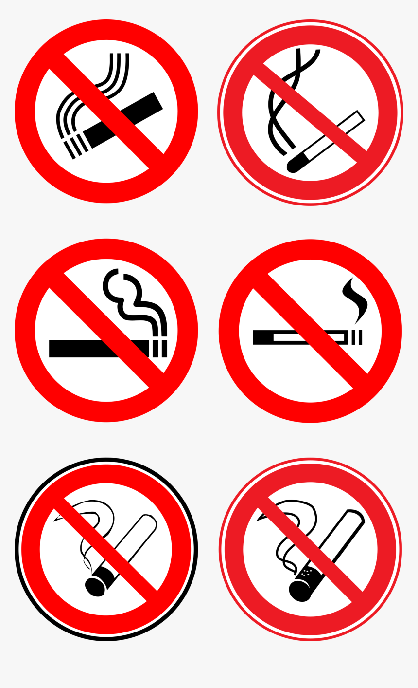 «no Smoke » Collection Clip Arts - No Smoking And Vaping, HD Png Download, Free Download