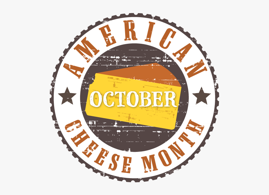 Americancheesemonth Evergreen - October Is American Cheese Month, HD Png Download, Free Download