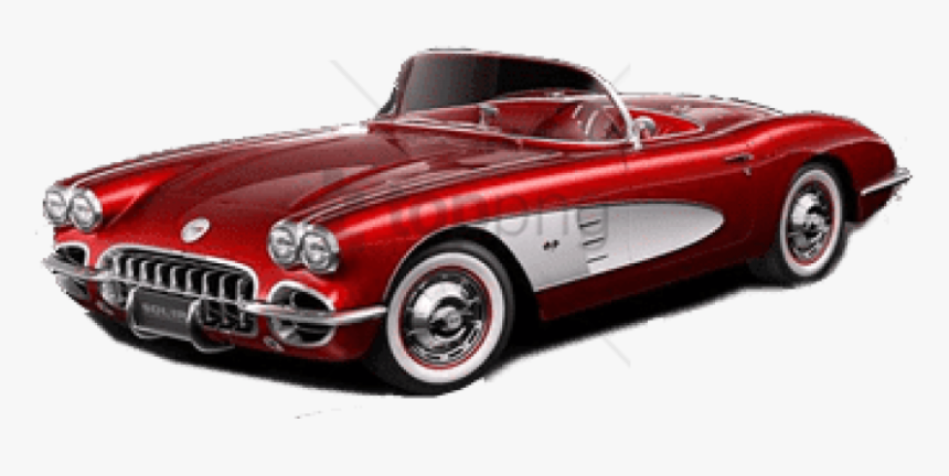 Muscle-car - Chevrolet Corvette C1 1961, HD Png Download, Free Download