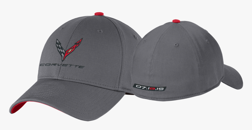 C8 Corvette, New Era® M/l Charcoal/red Corvette Next - Baseball Cap, HD Png Download, Free Download