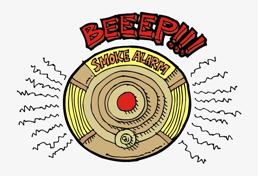 Free Smoke Detector Cliparts - Smoke Alarm Clipart Png, Transparent Png, Free Download