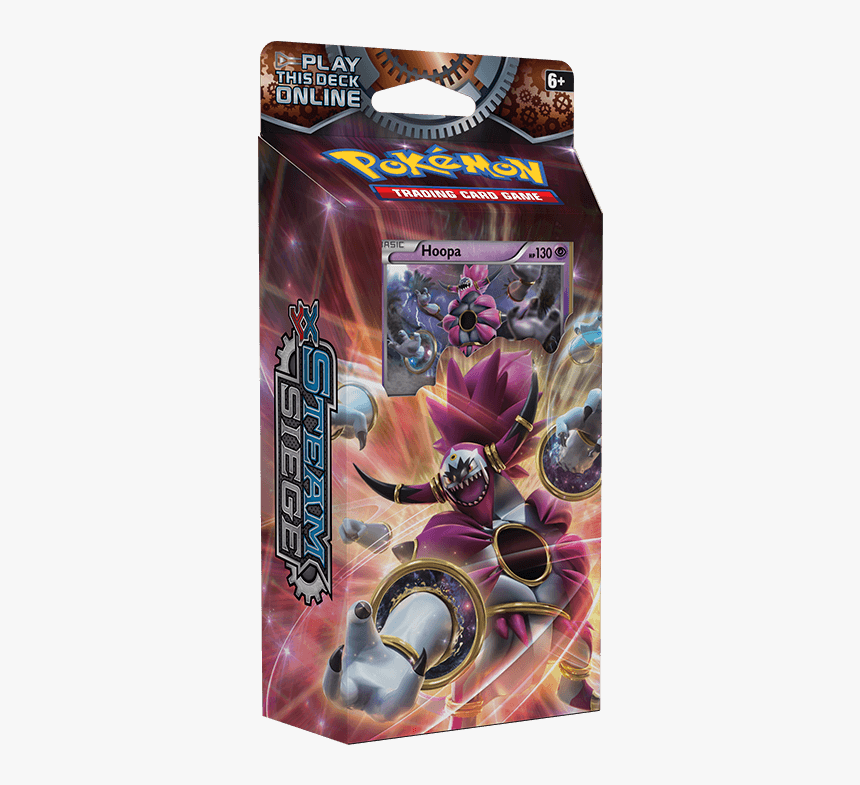 Steam Siege Ring Of Lightning Theme Deck - Pokemon Hoopa Theme Deck, HD Png Download, Free Download