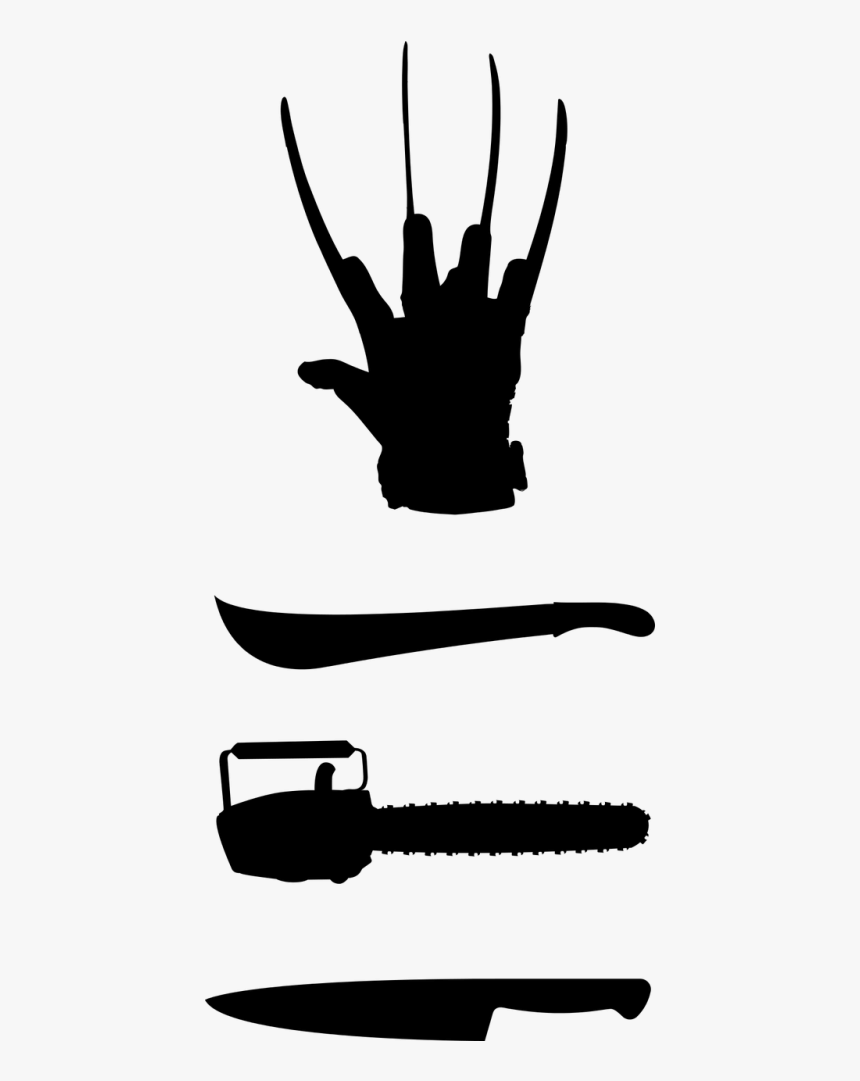 Adults Freddy Krueger Deluxe Glove Clipart Png Download Freddy Krueger Glove Silhouette Transparent Png Kindpng