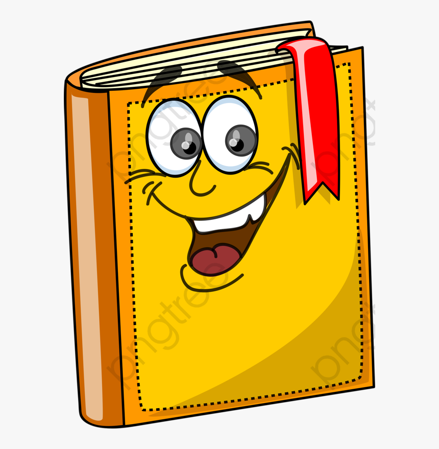 Cartoon Books Clipart Book - Cartoon Book Clipart, HD Png Download, Free Download