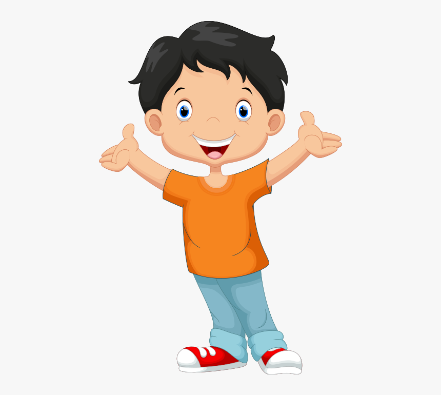 Clip Art Transparent Cartoon Png For - Boy Body Cartoon Png, Png Download, Free Download