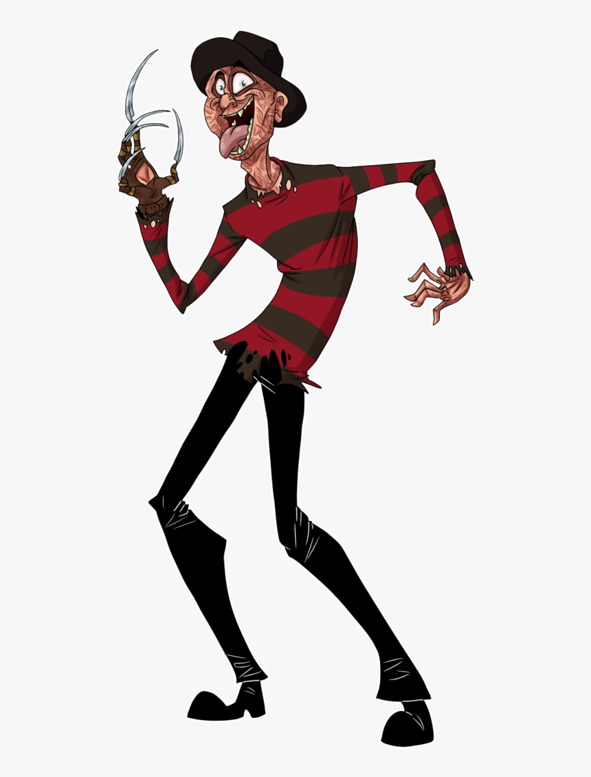 Freddy Krueger Drawing Clip Art - Freddy Krueger Cartoon Png, Transparent Png, Free Download