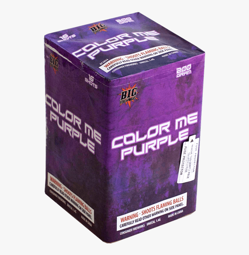 Color Me Purple - Box, HD Png Download, Free Download