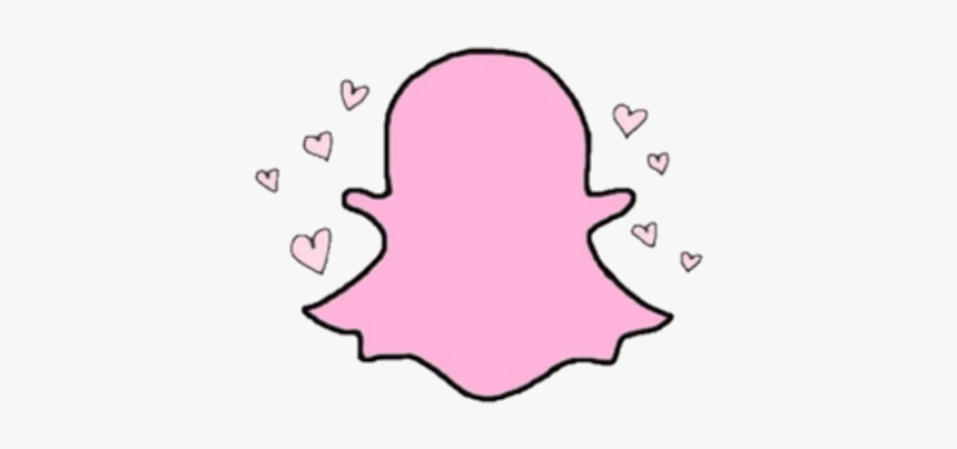 #explore #freetoedit #snapchat #pink #tumblr #filter - Pink Snapchat Logo, HD Png Download, Free Download