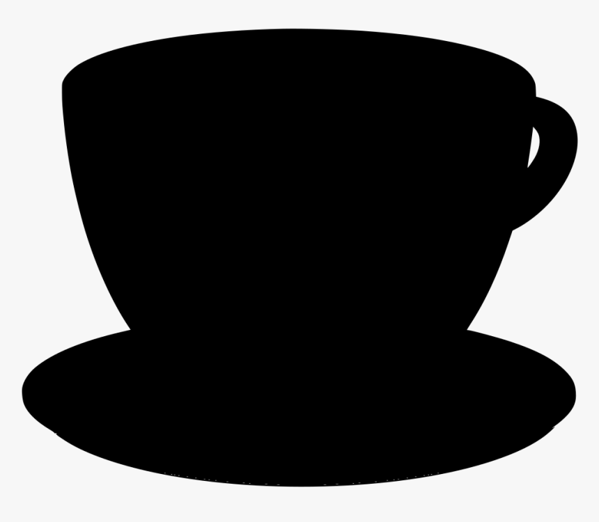 Teacup Silhouette Png, Transparent Png, Free Download