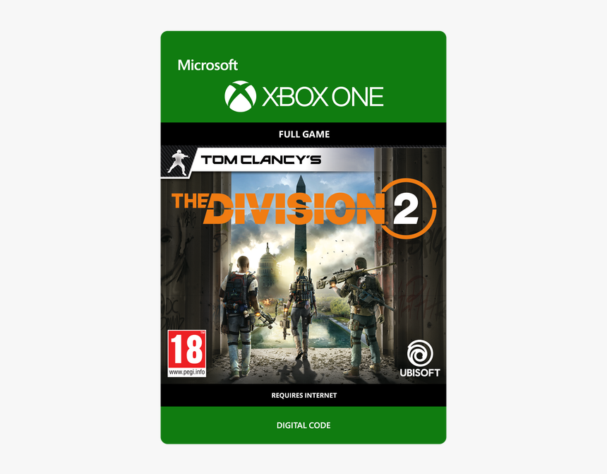 Imported Dwnld51528 Large - Tom Clancy's The Division 2 Xbox One, HD Png Download, Free Download
