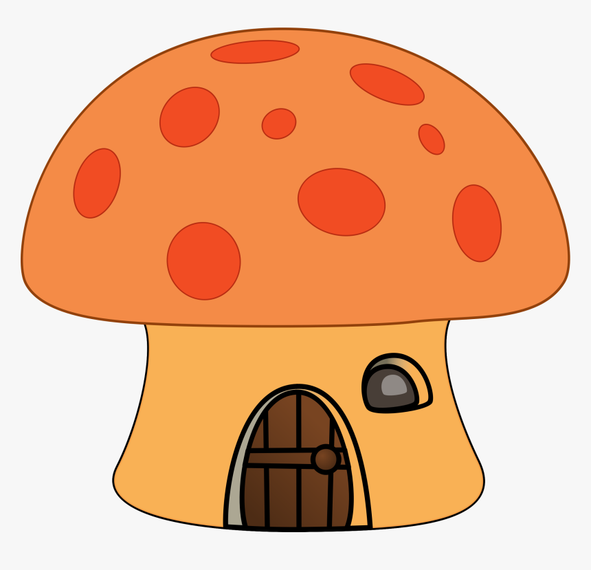 Art Mushroom For You Image Hd Photo Clipart - Mushroom House Cartoon Png, Transparent Png, Free Download