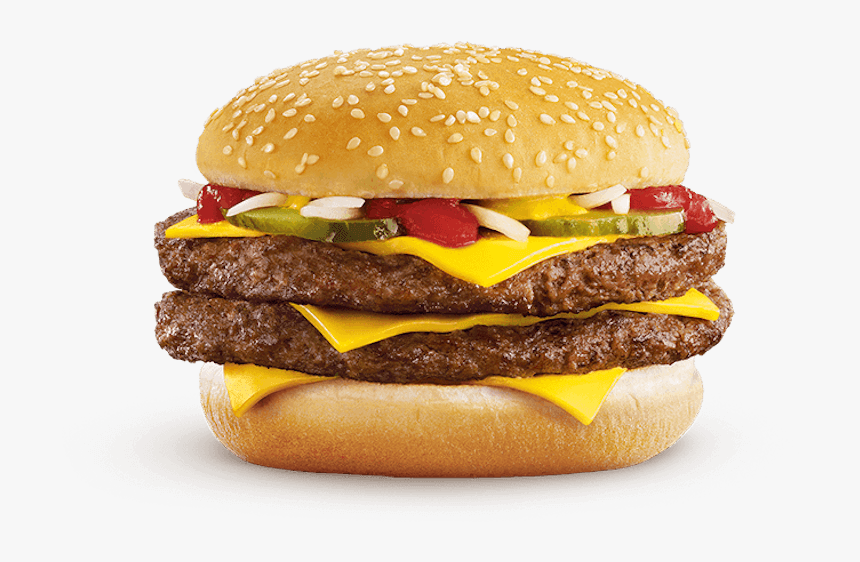 Mcdonalds Double Quarter Pounder With Cheese, HD Png Download, Free Download