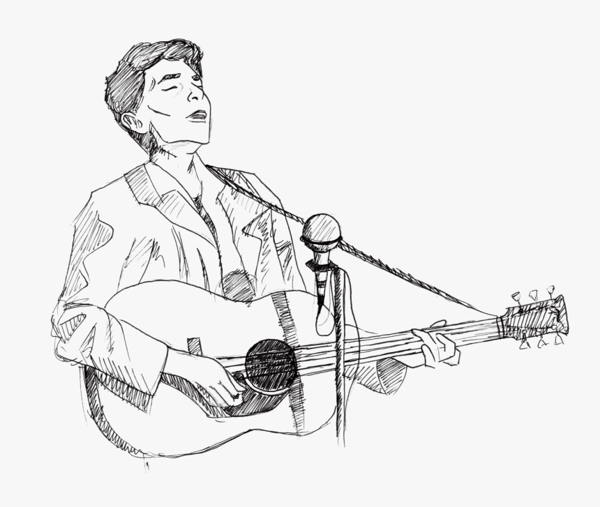 Coloring Pages Bob Dylan , Png Download - Bob Dylan Coloring Pages, Transparent Png, Free Download