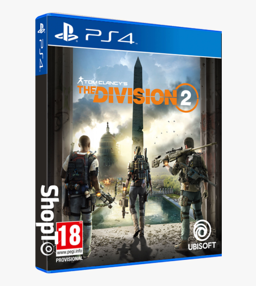 Box Art The Division 2 Ps4, HD Png Download, Free Download