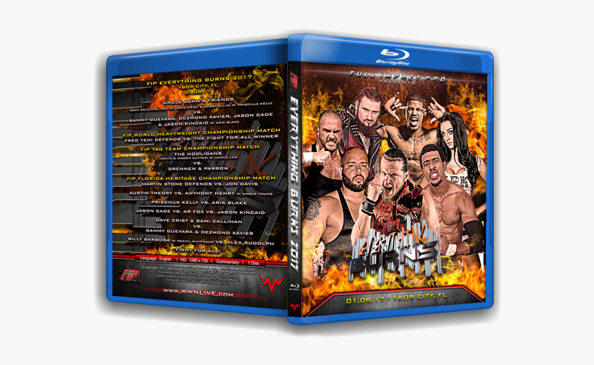 Img - Full Impact Pro Everything Burns 2018, HD Png Download, Free Download