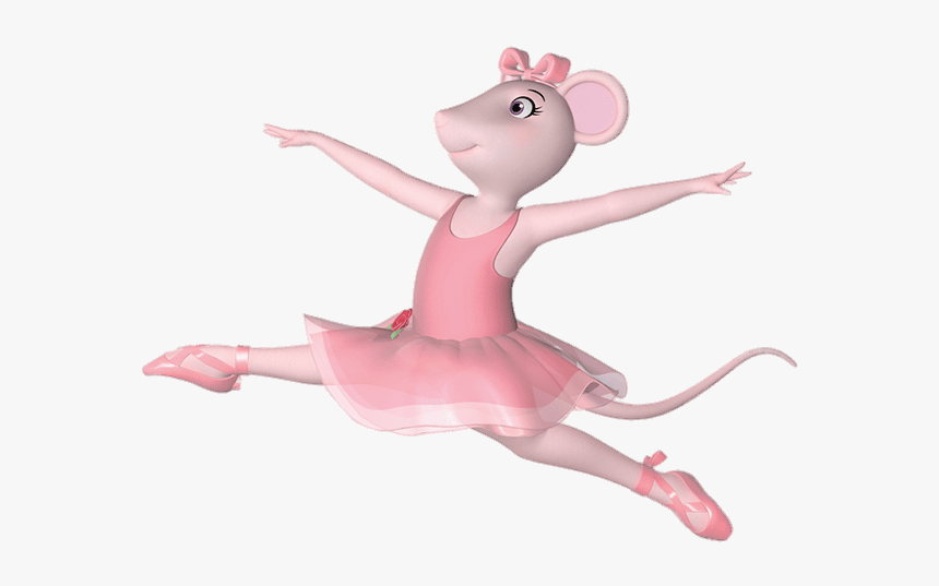 Angelina Grand Jeté - Angelina Ballerina Transparent Clipart, HD Png Download, Free Download