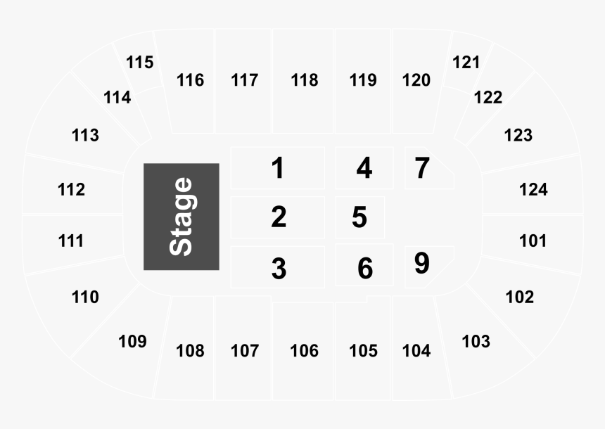 Cedar Park Center Seating Chart, HD Png Download, Free Download