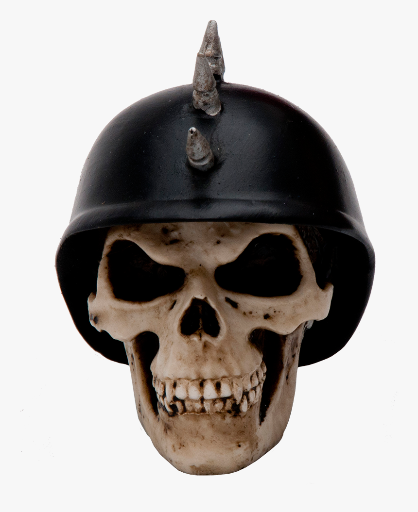 Das German Helmet Skull Custom Knob / Filter Topper - Skull, HD Png Download, Free Download
