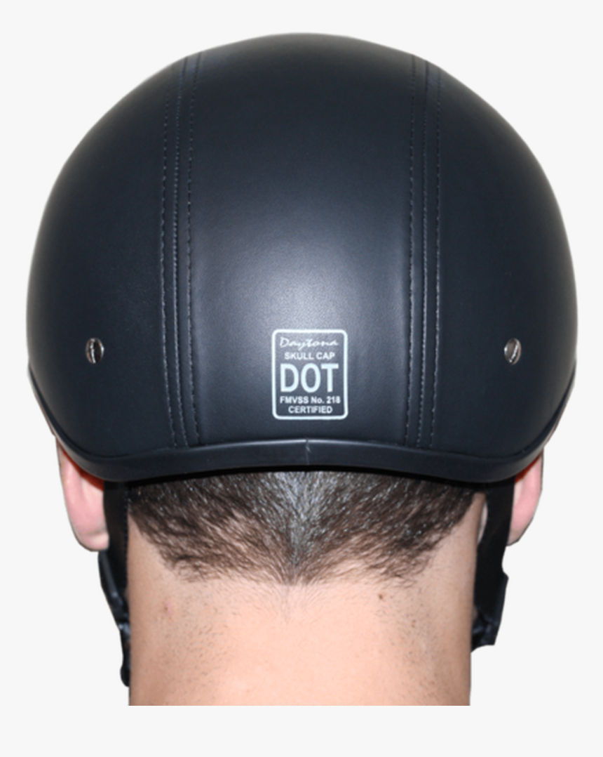 D - O - T - Daytona Skull Cap- Leather Covered, HD Png Download, Free Download