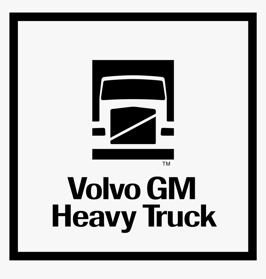 Volvo Gm Heavy Truck Logo Png Transparent - Truck Vector, Png Download, Free Download