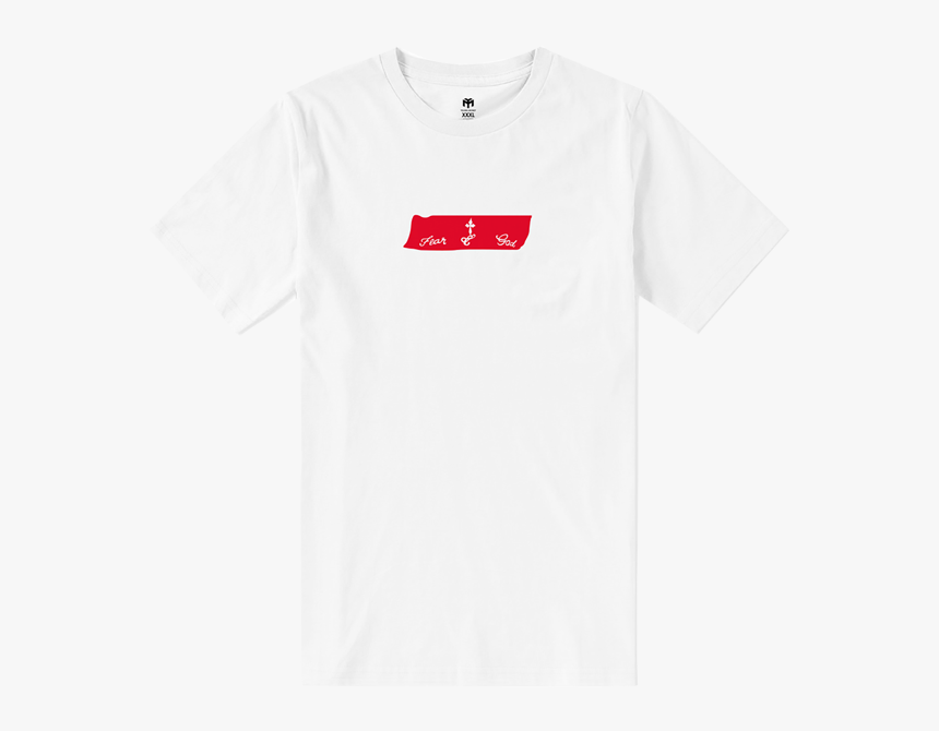 Fear God T-shirt [white] - Fico Rastiem Vdaka Vam, HD Png Download, Free Download