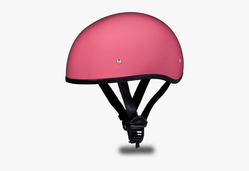 Daytona Womens Dull Flat Pink Dot Skull Cap Motorcycle - Open Face Womens Motorcycle Helmets, HD Png Download, Free Download