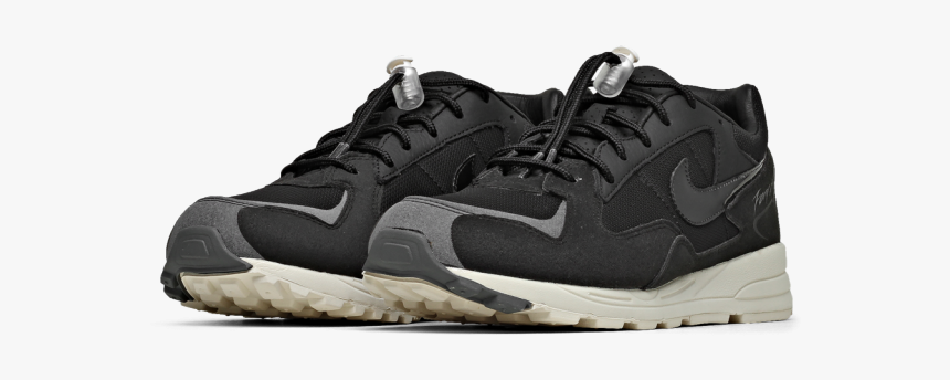 Nike Air Skylon Ii X Fear Of God Black/sail Fossil - Nike Basketball Shoes Low Cut 2019, HD Png Download, Free Download