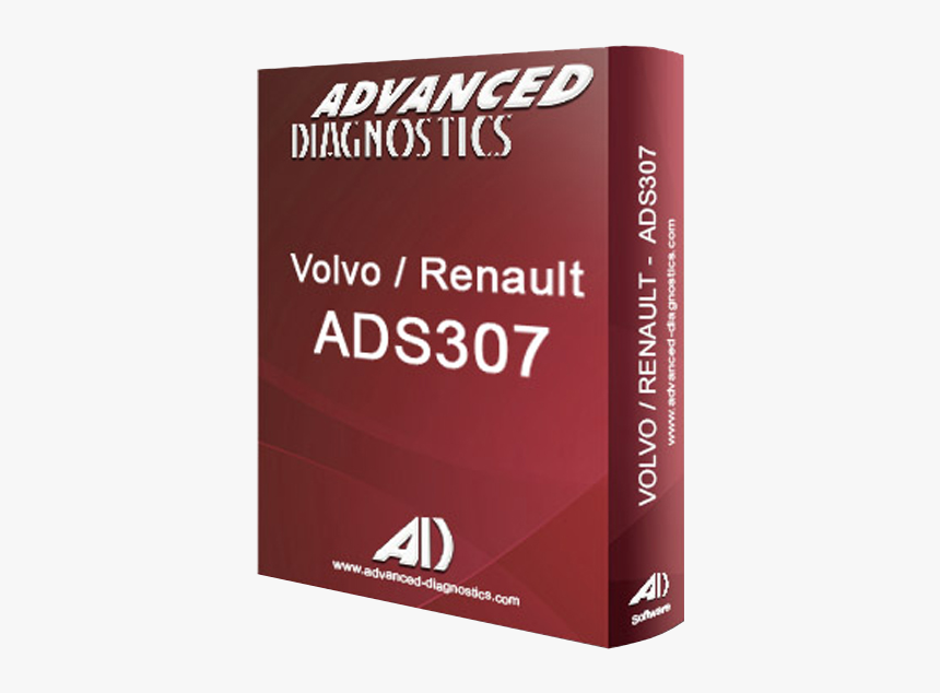 Advanced Diagnostics Ads307 Volvo/renault Truck Software - Book Cover, HD Png Download, Free Download