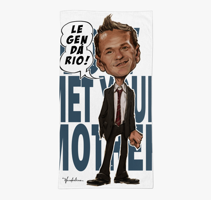 Toalha Barney Stinson De Wanderline Freitasna - Poster, HD Png Download, Free Download