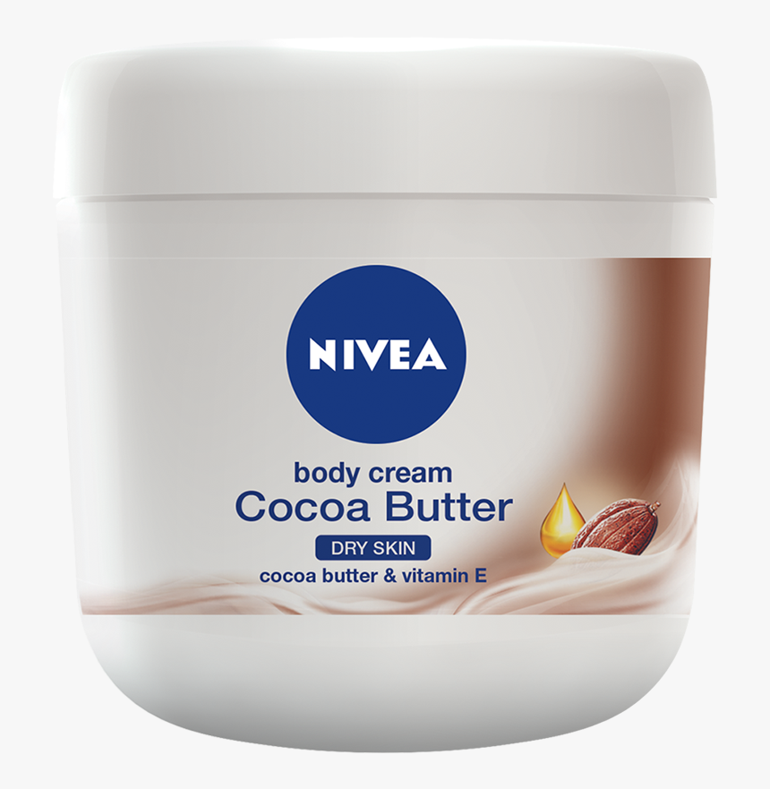 Cocoa Butter Png - Nivea Body Cream Cocoa Butter, Transparent Png, Free Download