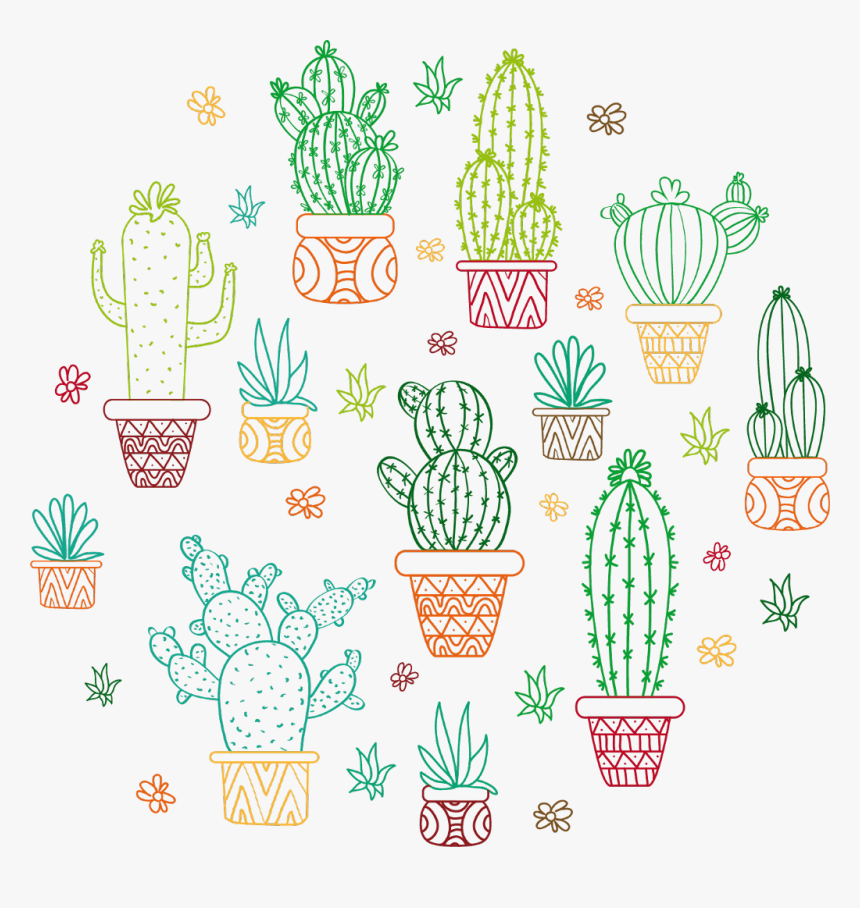 ##cactus #🌵 #png #remixit #sccacti #cacti #png - Cactus Outline, Transparent Png, Free Download