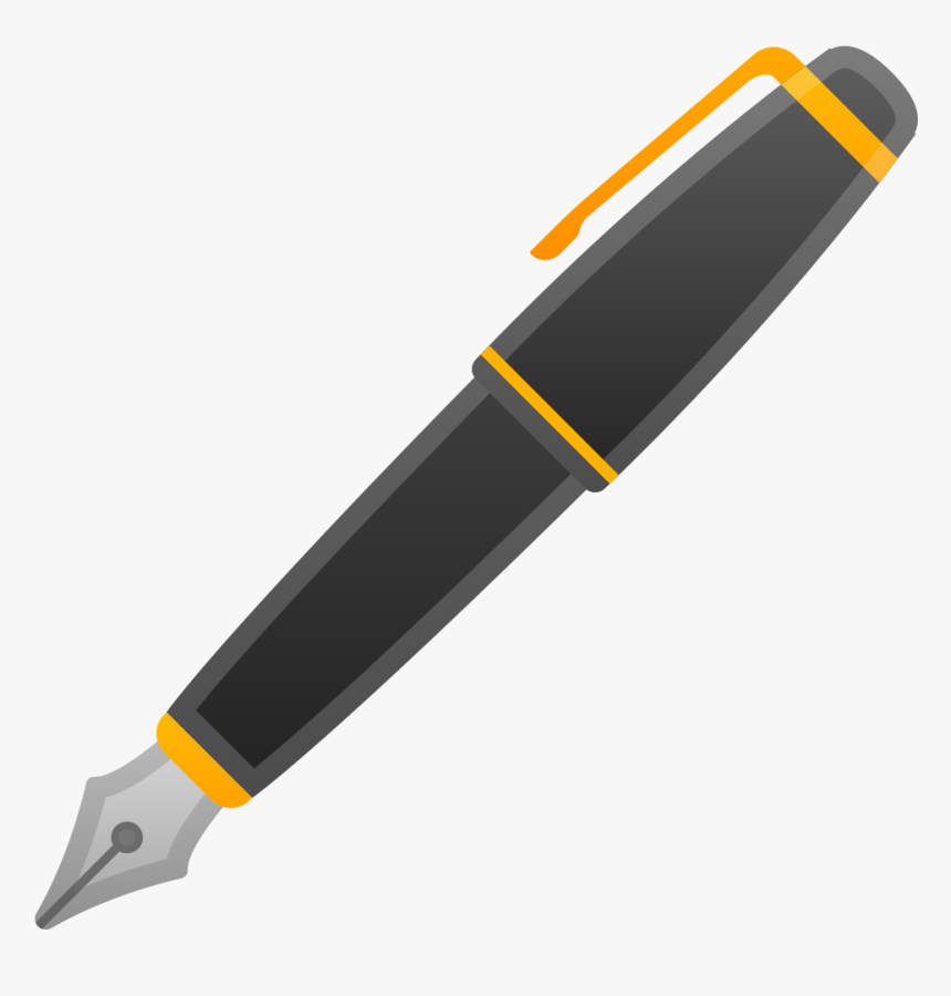Fountain Pen Icon - Pen Emoji Png, Transparent Png, Free Download