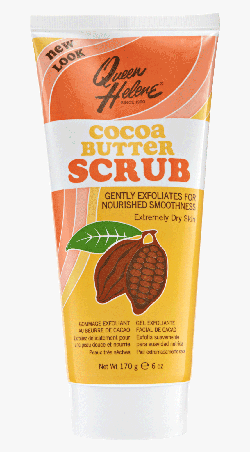 Cocoa Butter Natural Face Scrub - Apricot, HD Png Download, Free Download