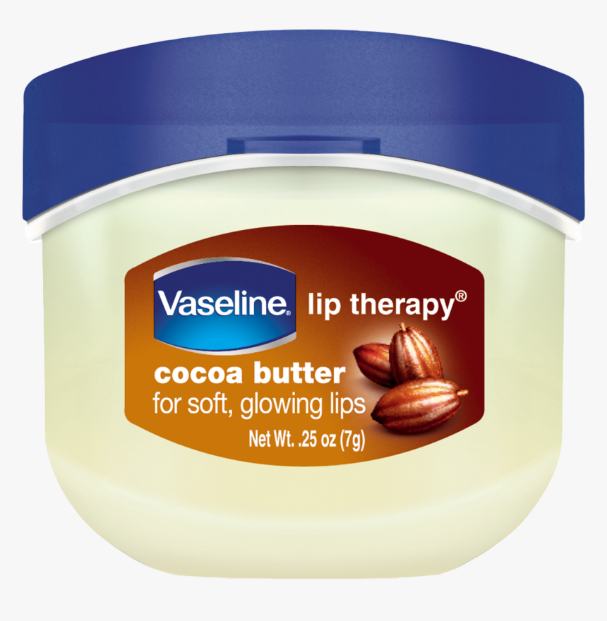 Vaseline® Lip Therapy® Cocoa Butter Lip Balm Tube - Vaseline Lip Therapy Cocoa Butter, HD Png Download, Free Download