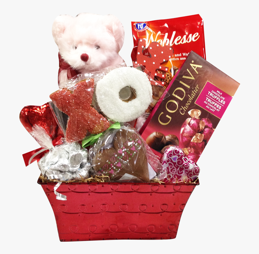 Valentines Gift Basket Png, Transparent Png, Free Download