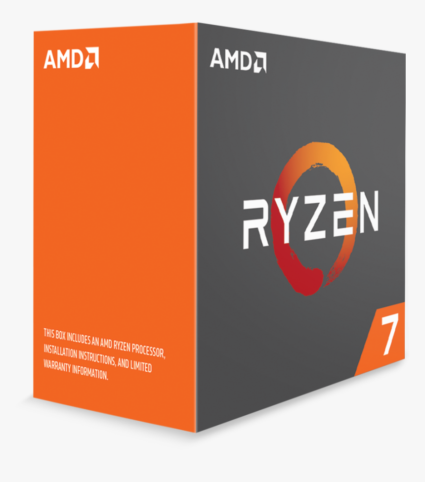 Amd Ryzen 7 3700x Desktop Processors/ Eight Core/ - Amd Ryzen 5 1600x Processor, HD Png Download, Free Download