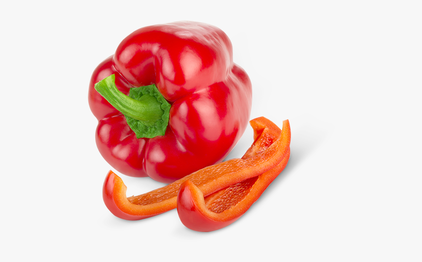 Clip Art Red Paprika - Red Bell Pepper, HD Png Download, Free Download