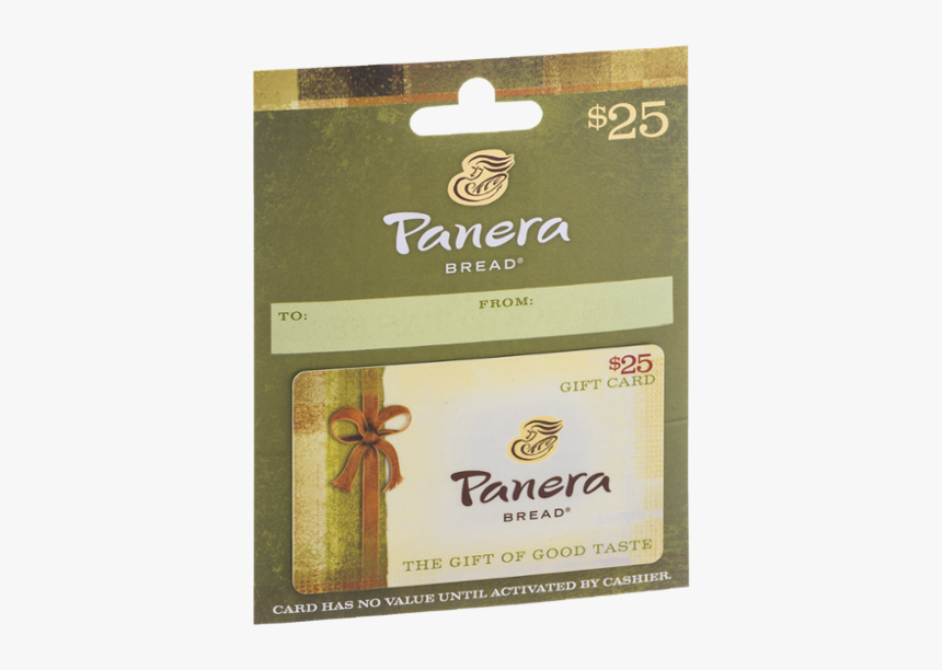 Panera Gift Card 25, HD Png Download, Free Download