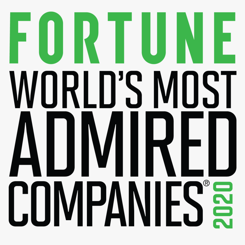Fortune Award - Fortune Most Admired Companies 2018, HD Png Download, Free Download