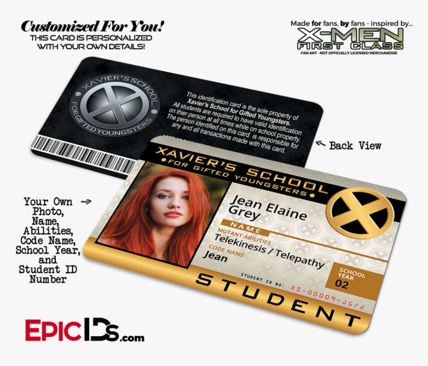 Transparent Kitty Pryde Png - X Men First Class Banshee Card, Png Download, Free Download