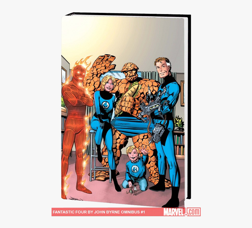Fantastic Four By John Byrne Omnibus Hc Vol 02 - Fantastic Four John Byrne, HD Png Download, Free Download