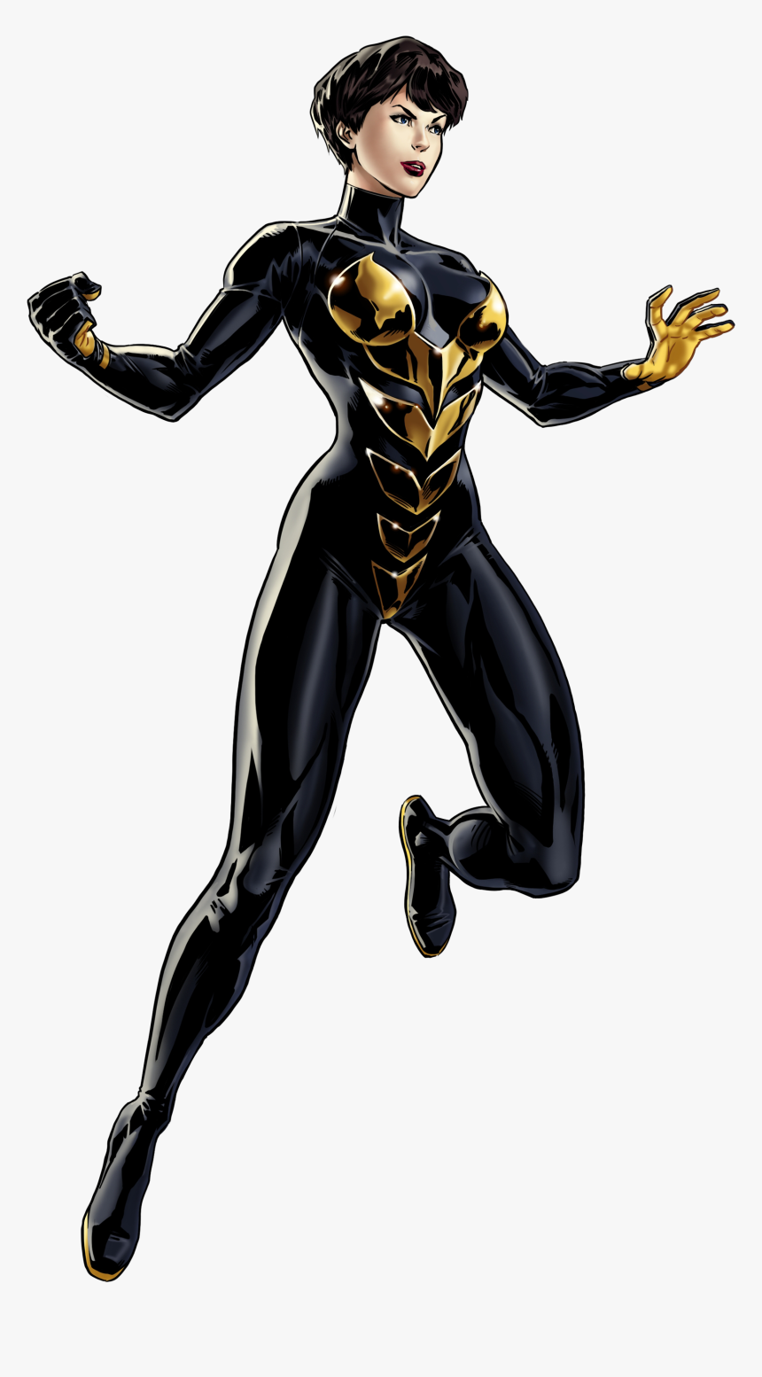 Wasp Vs Black Widow Marvel, Hd Png Download - Wasp Marvel Clipart, Transparent Png, Free Download